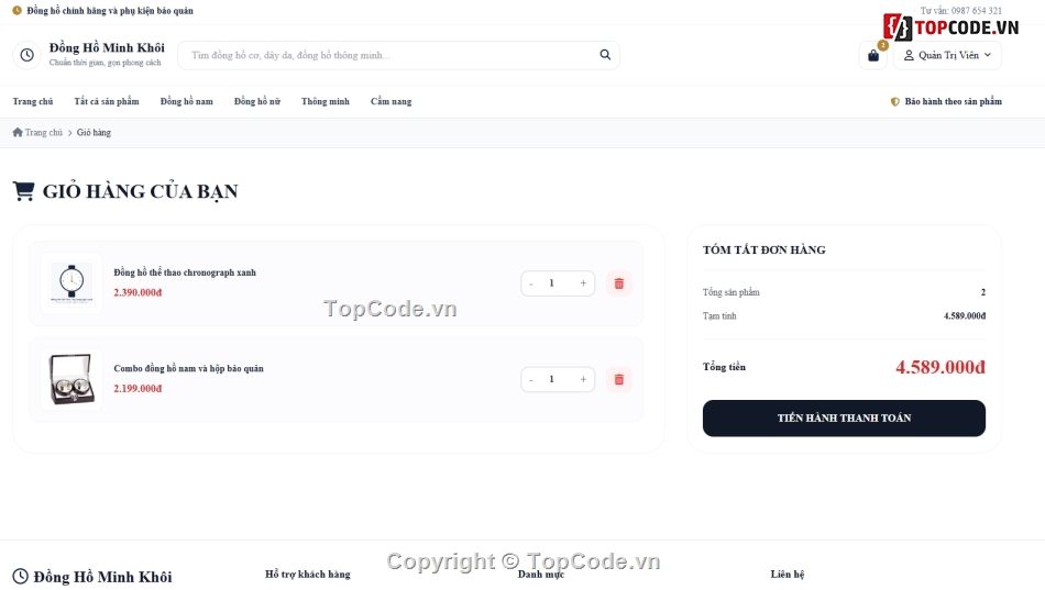 Web đồng hồ,website bán đồng hồ,bán đồng hồ